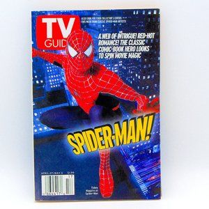Spiderman TV Guide - April 27, 2001-Paper Ephemera